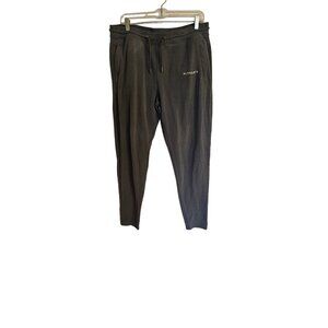 Mens Aphalete Jogger Size XL Gray Drawstring pockets